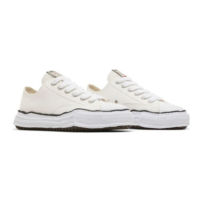 Maison Mihara Yasuhiro Peterson OG Sole Canvas Low Blanco
