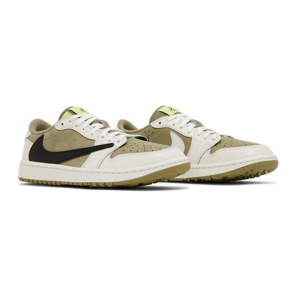 Jordan 1 Retro Low Golf Travis Scott Oliva Neutral