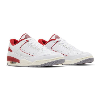 Jordan 2/3 White Varsity Red
