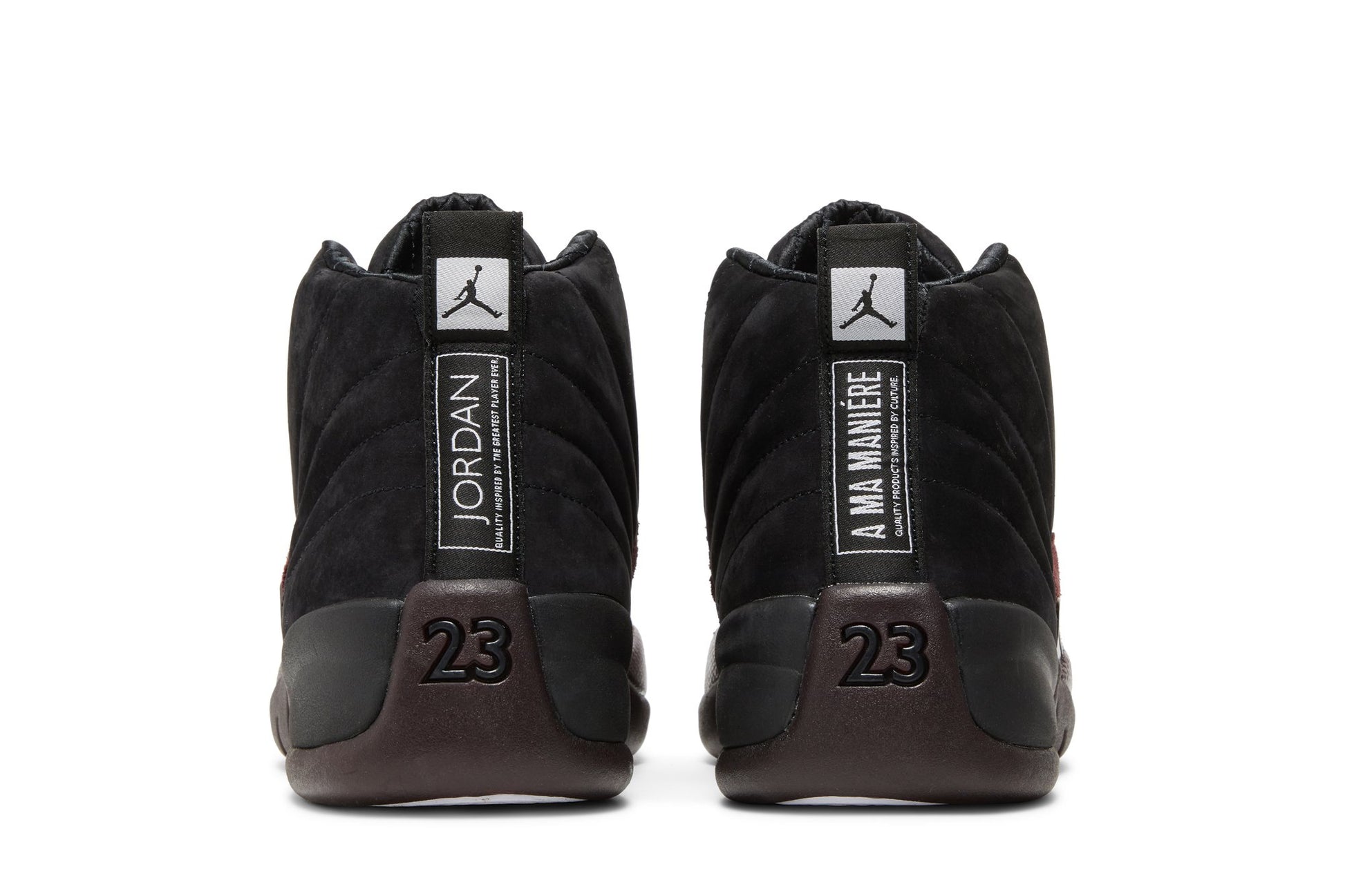 Jordan 12 Retro SP A Ma Maniére Black (Women's) - DV6989-001