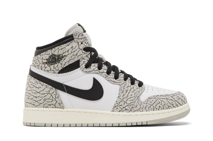 Jordan 1 Retro High OG White Cement (GS) - FD1437-052