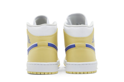 Jordan 1 Mid Lemon Wash Lapis (Women's) - BQ6472-701