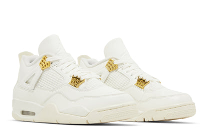Jordan 4 Retro Metallic Gold (Women's) - AQ9129-170