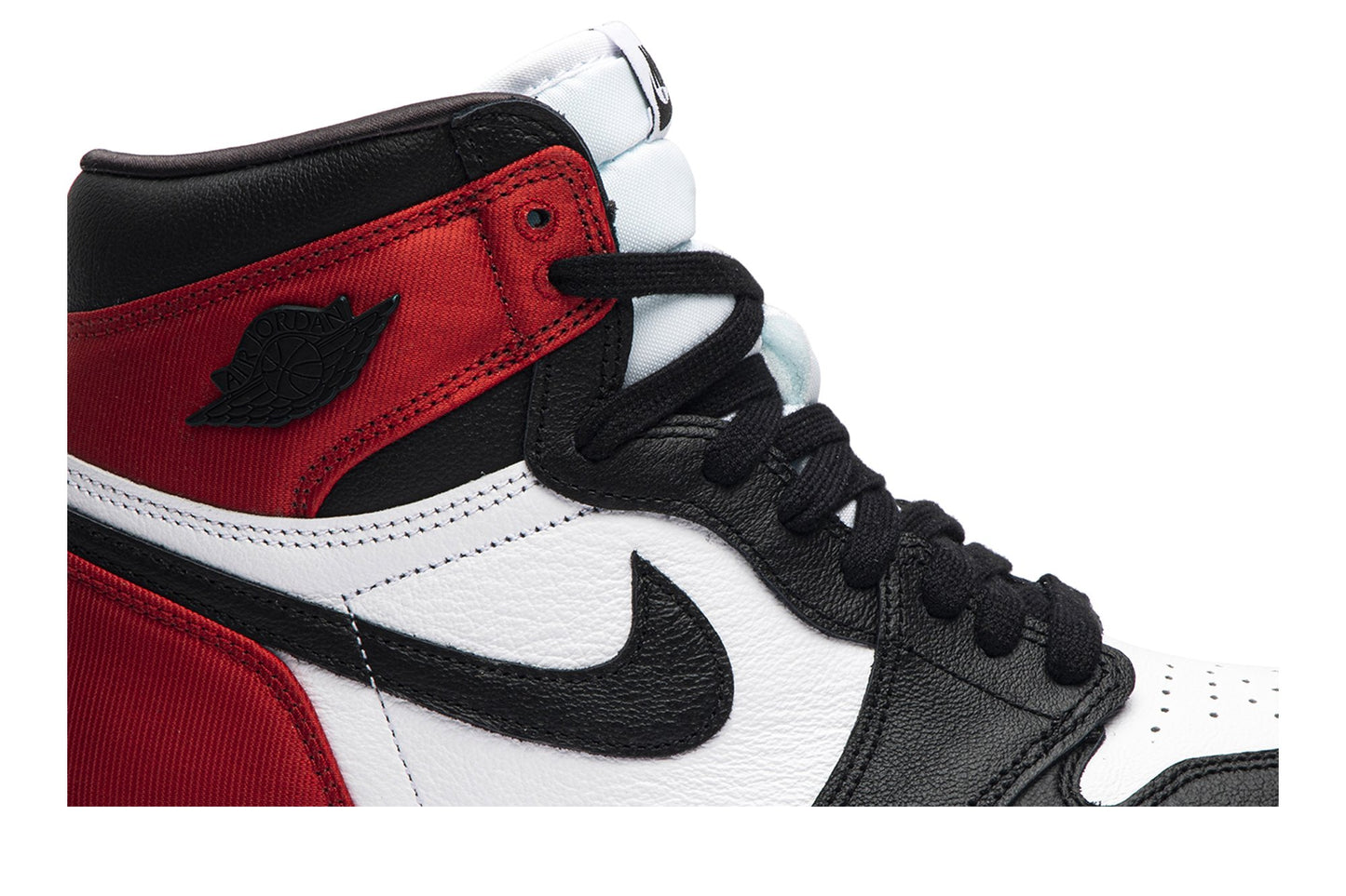 Jordan 1 Retro High Satin Black Toe (Women's) - CD0461-016