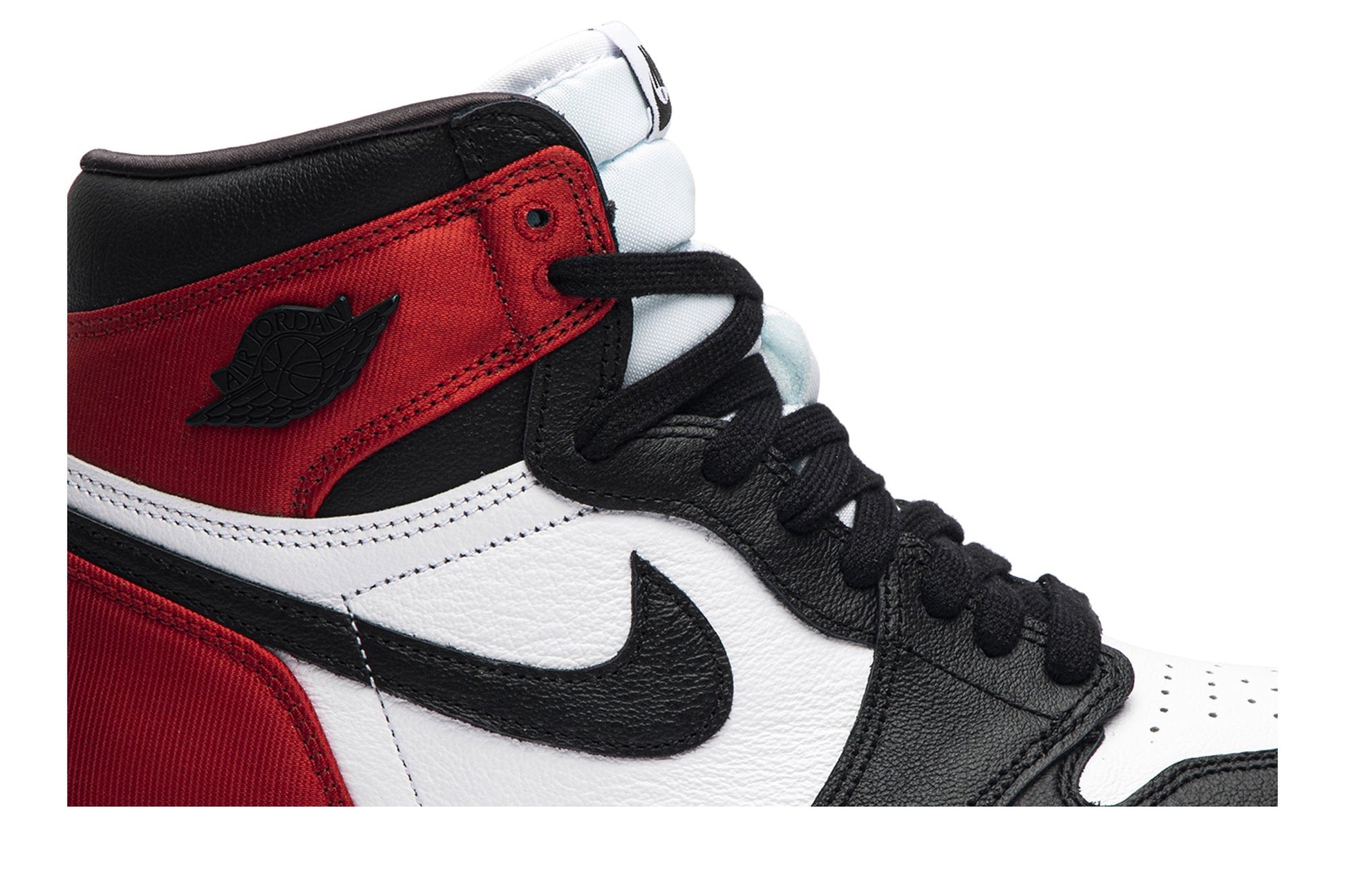 Jordan 1 Retro High Satin Black Toe (Women's) - CD0461-016