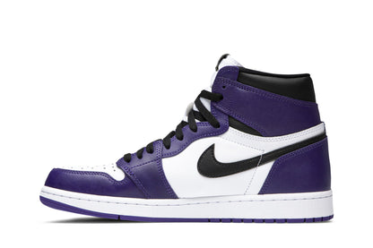 Jordan 1 Retro High Court Purple White - 555088-500
