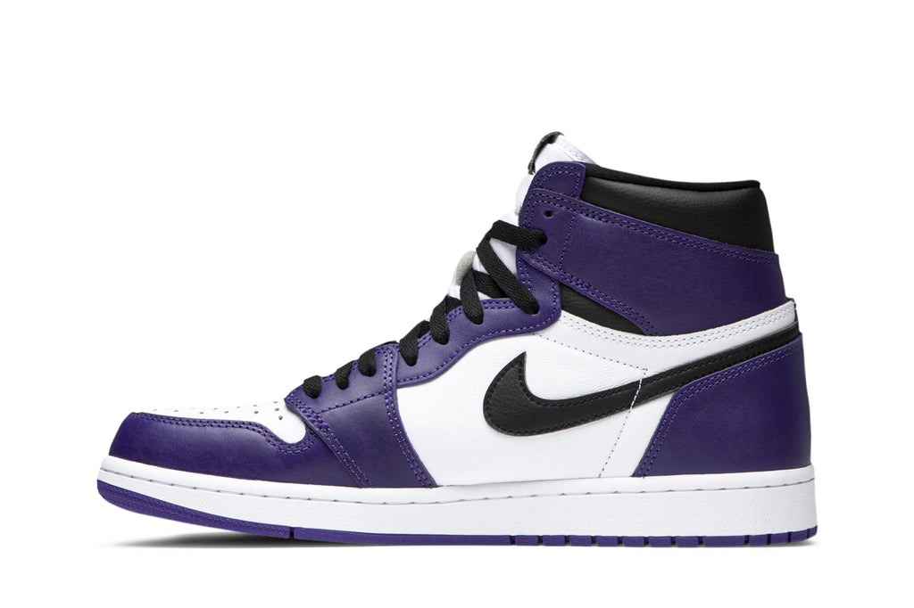 Jordan 1 Retro High Court Purple White - 555088-500